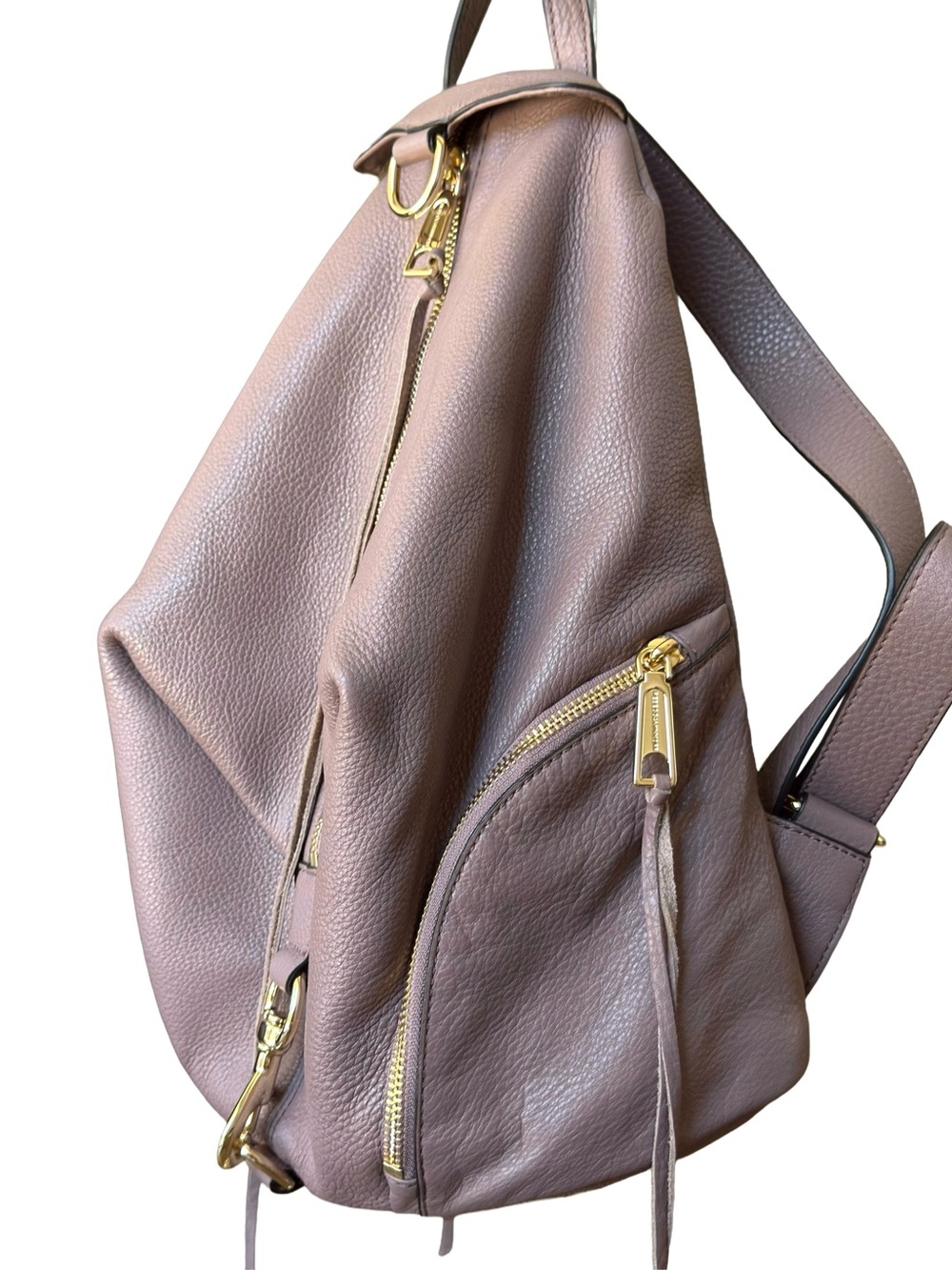 Rebecca Minkoff Julian Backpack Taupe Mauve Large Size